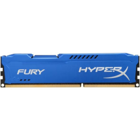 HyperX Fury 4GB DDR3 1600MHz Non-ECC DIMM Memory - Blue