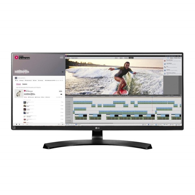LG 34" 34UM88-P IPS WQHD HDMI FreeSync UltraWide Gaming Monitor