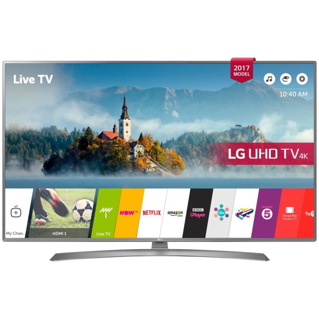 LG 65UJ670V 65" 4K Ultra HD HDR LED Smart TV with Freeview Play