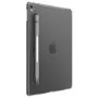 SwitchEasy CoverBuddy Hard Back Cover with Pencil Holder for iPad Pro 9.7" in Translucent Space Grey