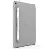 SwitchEasy CoverBuddy Hard Back Cover with Pencil Holder for iPad Pro 9.7 in Translucent Clear