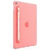 SwitchEasy CoverBuddy Hard Back Cover with Pencil Holder for iPad Pro 9.7&quot; in Translucent Rose