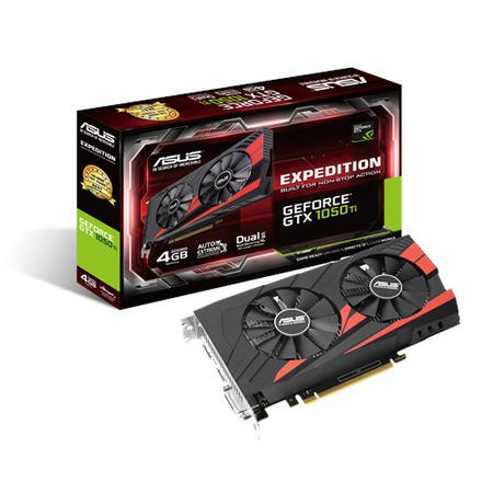 ASUS Expedition GeForce GTX 1050 Ti 4GB GDDR5 Graphics Card