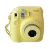 Fuji Instax Mini 8 Yellow Instant Camera inc 10 Shots