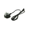 Power Lead - Power AC Mains Lead Fig 8 UK Plug for Laptops