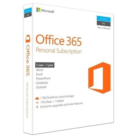 Microsoft Office 365 Personal - 1 user 12 month license