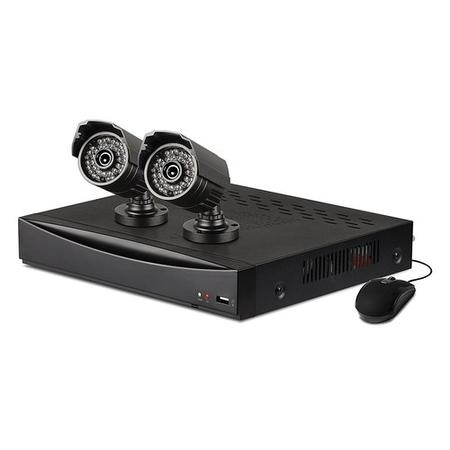 Swann SWA-4D1C12 4 Channel 960H Digital Video Recorder with 2 x PRO-735 720TVL Cameras & 500GB Hard Drive