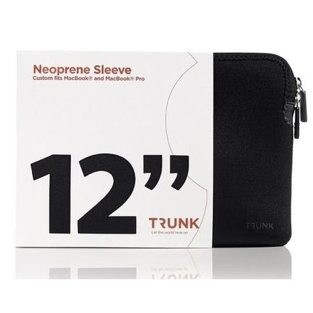 TRUNK MacBook 12" Sleeve in Black