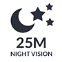 Nightvision 25m