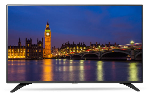 LG LH604V 43 inch TV with smart capabilities