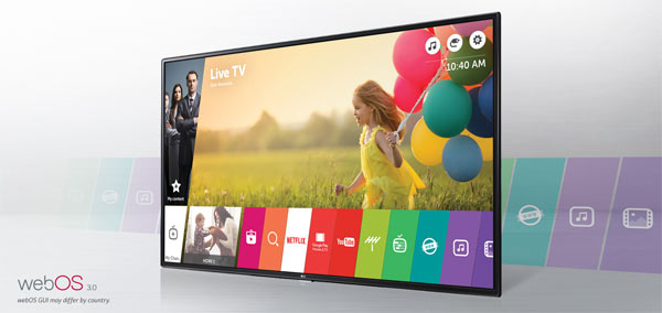 LG Smart TV with webOS and Freeview HD