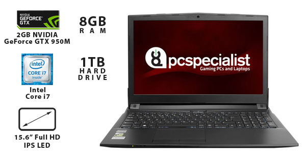 PC Specialist Cosmos VI BD15 gaming laptop
